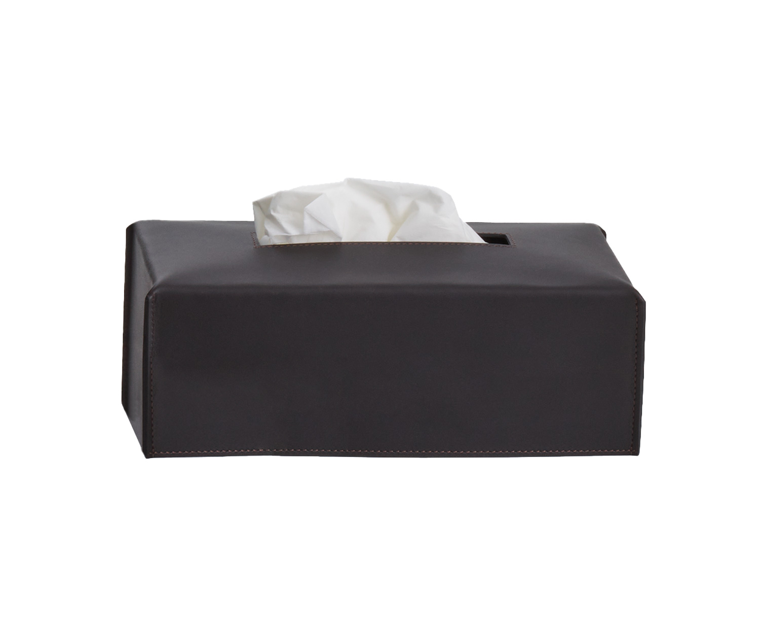 Decor_Walther_Nappa_Tissue-box_0938090_blackbrown Decor Walther NAPPA Papiertuchbox schwarzbraun