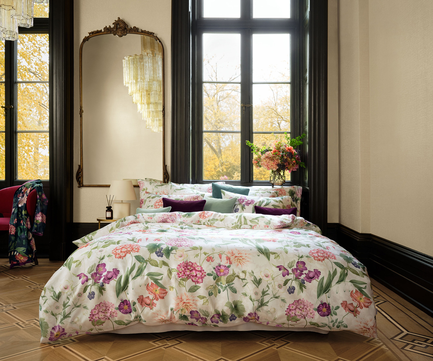 Schlossberg Bettwäsche OPHELIA beige Satin