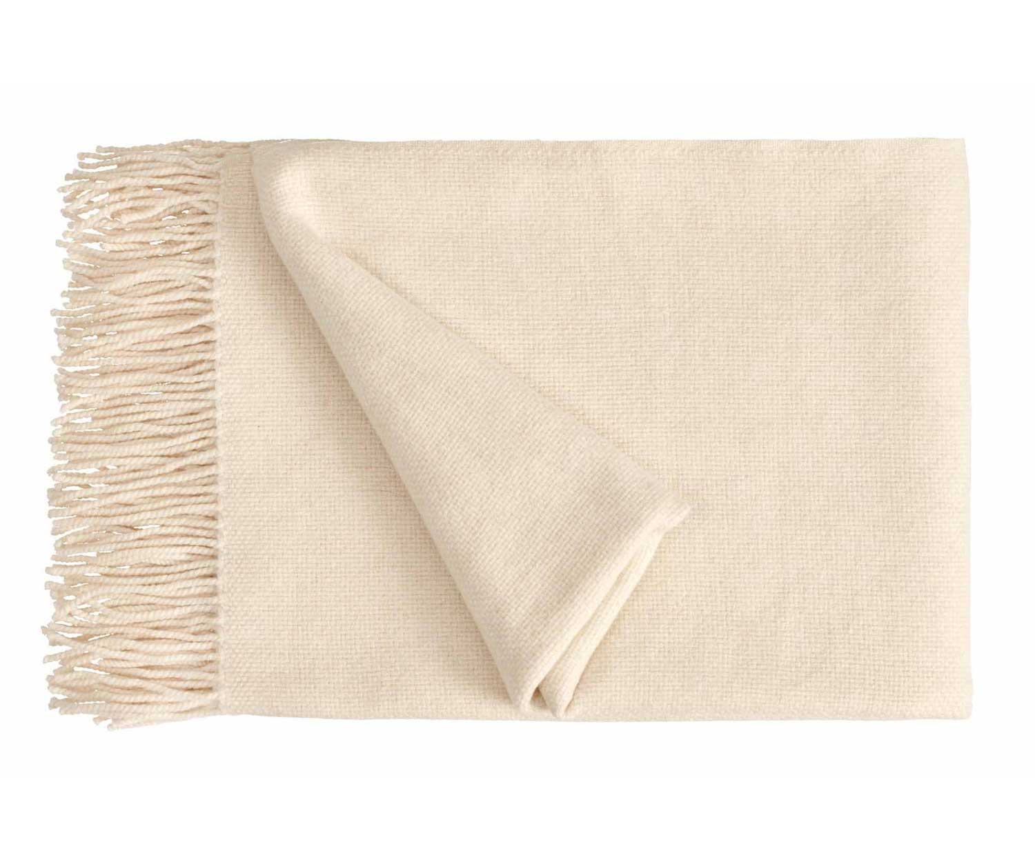 Fischbacher Kaschmirplaid BISOU col. 900 cream