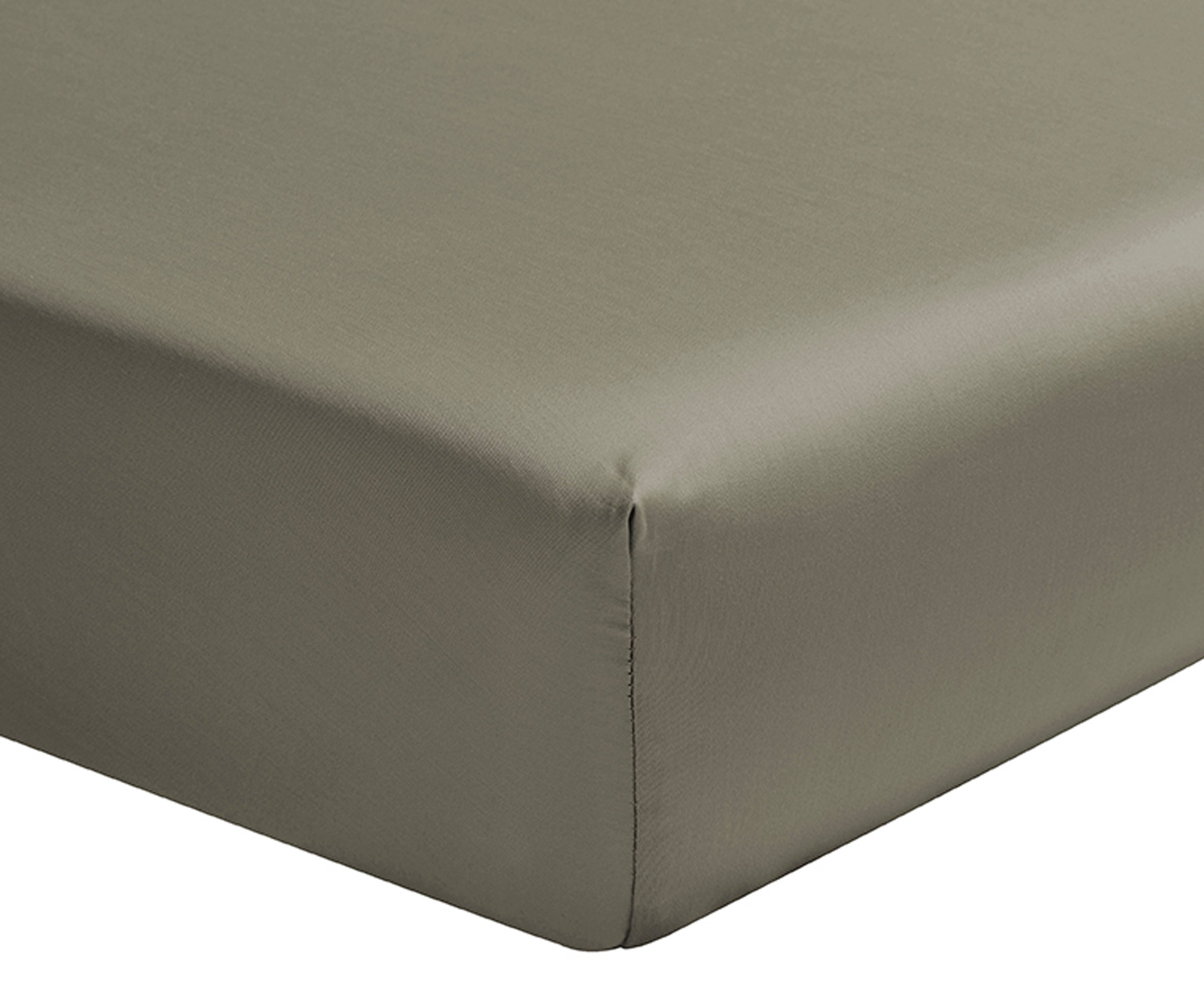 Alexandre Turpault Spannbettlaken TEOPHILE KHAKI