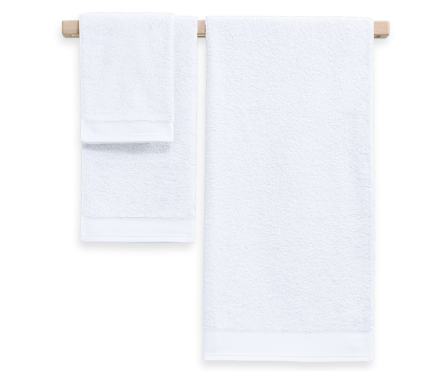 Weseta DOUCEUR Handtuch 01 weiss