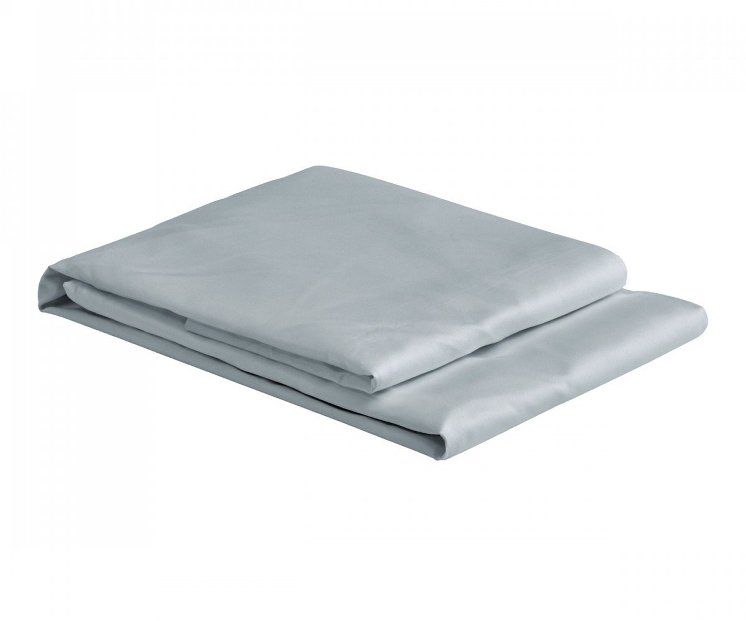 Fischbacher Spannbettlaken Satin 025 grau
