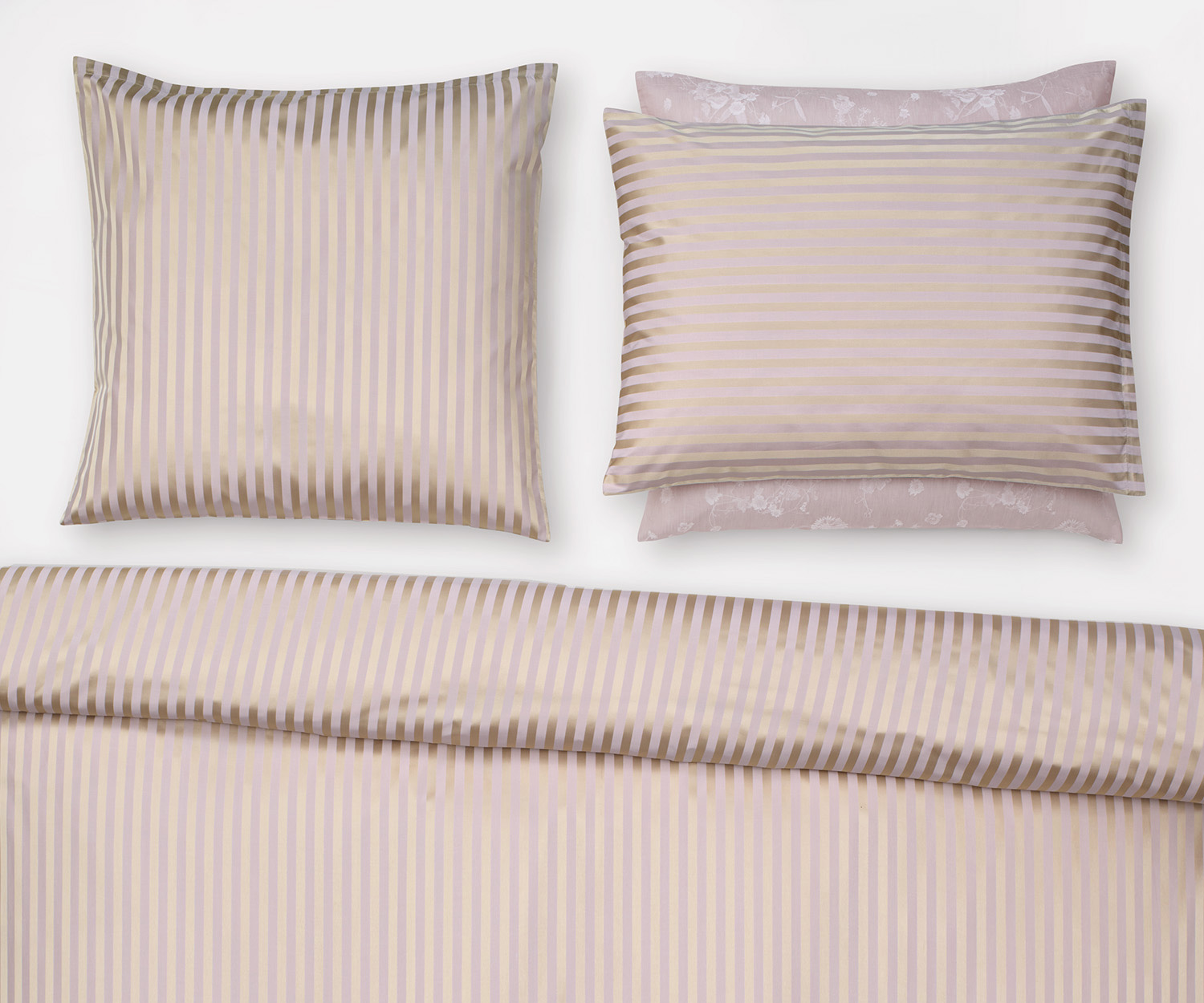 Fischbacher-Bettwaesche-Seta-Cotone Fischbacher Bettwäsche SETA COTONE 132 muschelrosa