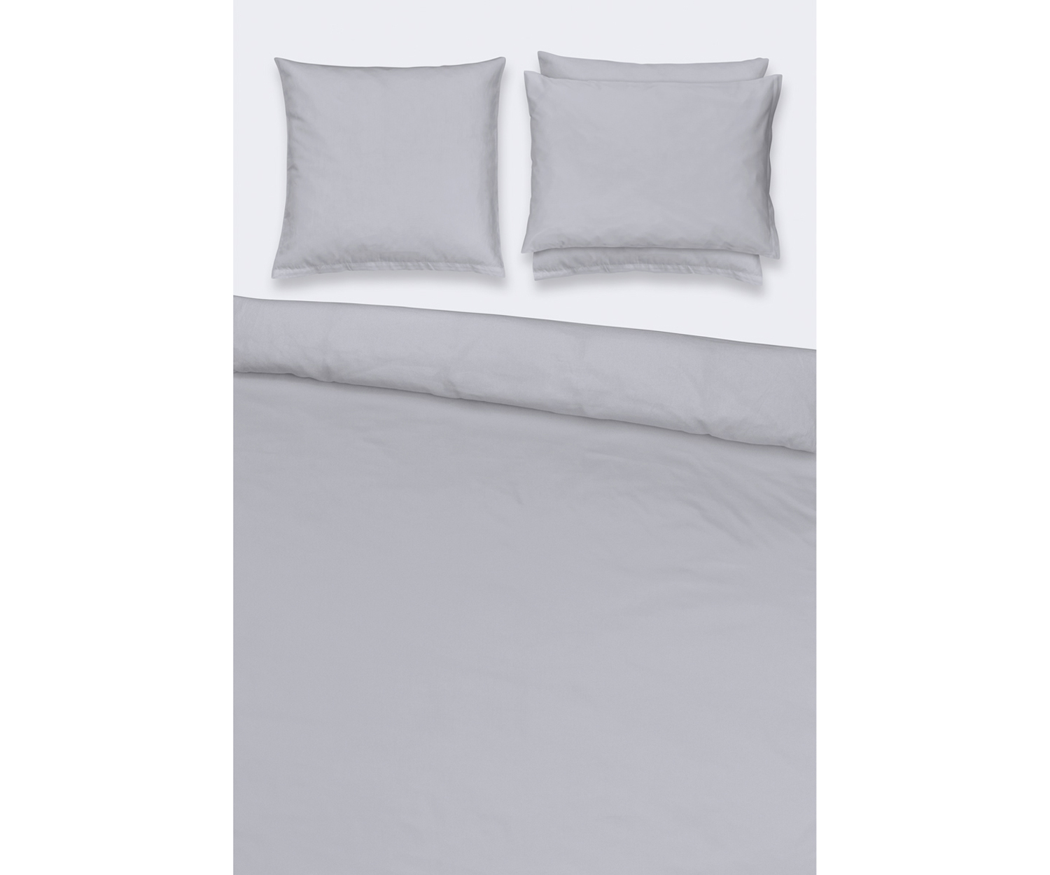 Fischbacher Bettwäsche - Satin col. 025 grau