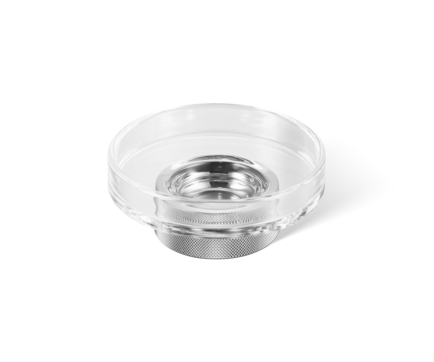 Decor-Walther-CLUB-STS-Chrom-Klar DECOR WALTHER Seifenschale CLUB col. chrom