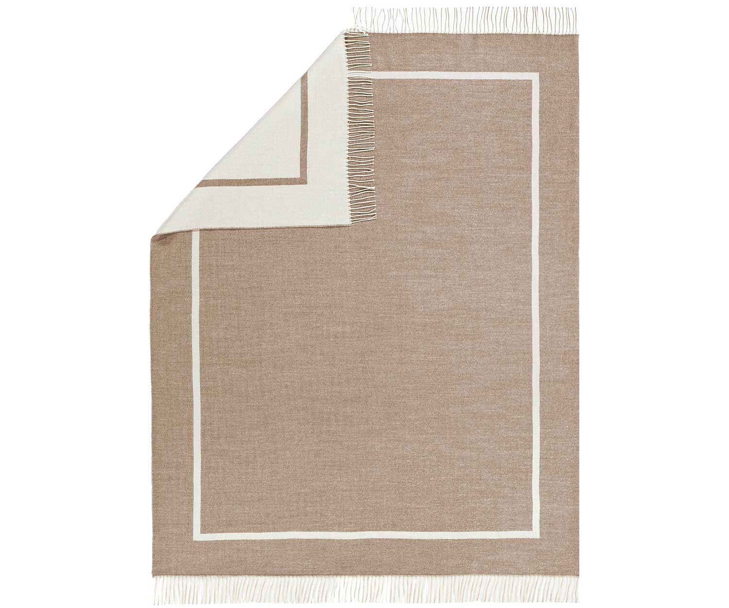 SYLT Plaid - Kaschmir-Schurwolle col. 100