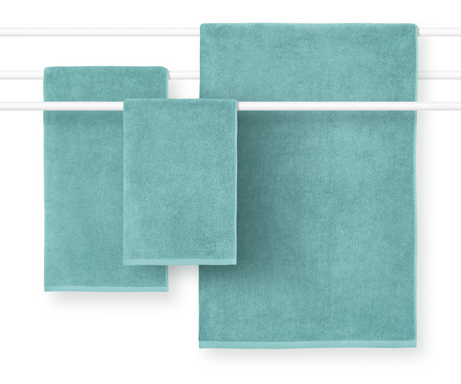 Schlossberg Handtücher COSHMERE GOTS col. turquoise Schlossberg Handtücher COSHMERE GOTS col. turquoise