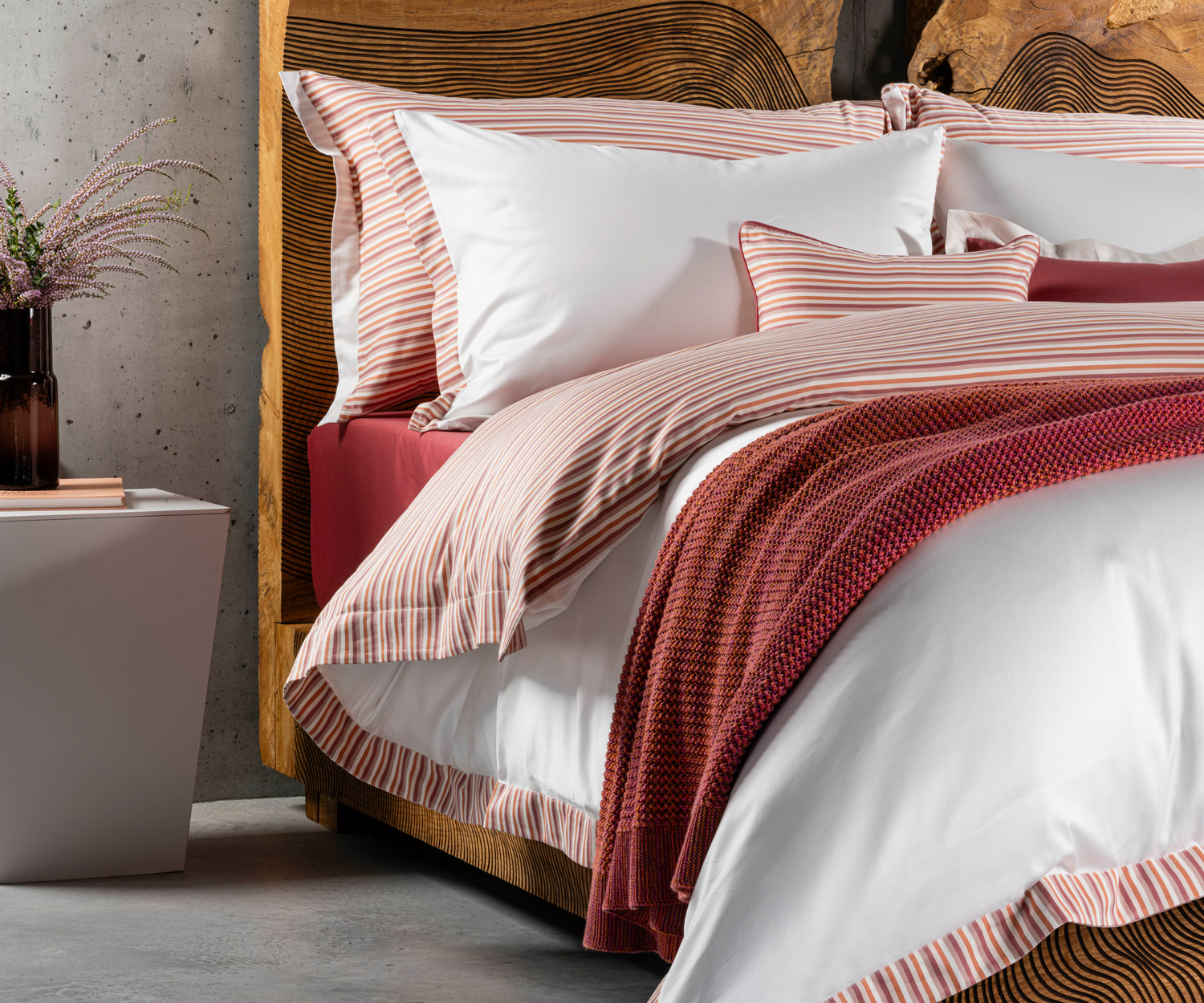 BAYA-Bed-Linen-Marc-Leopold Celso de Lemos BAYA - Jacquard / Satin Bettwäsche