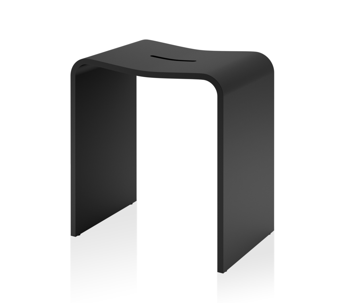 DECOR WALTHER Duschhocker BLACK STONE
