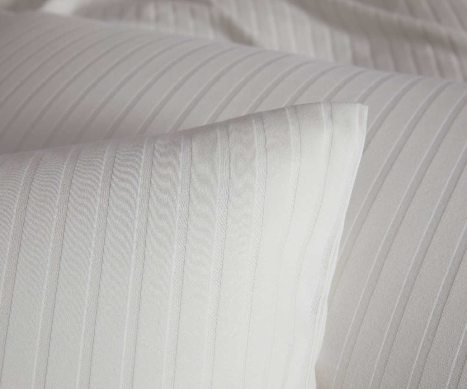 Elegante SOLID STRIPE Bettwäsche - Jersey detail