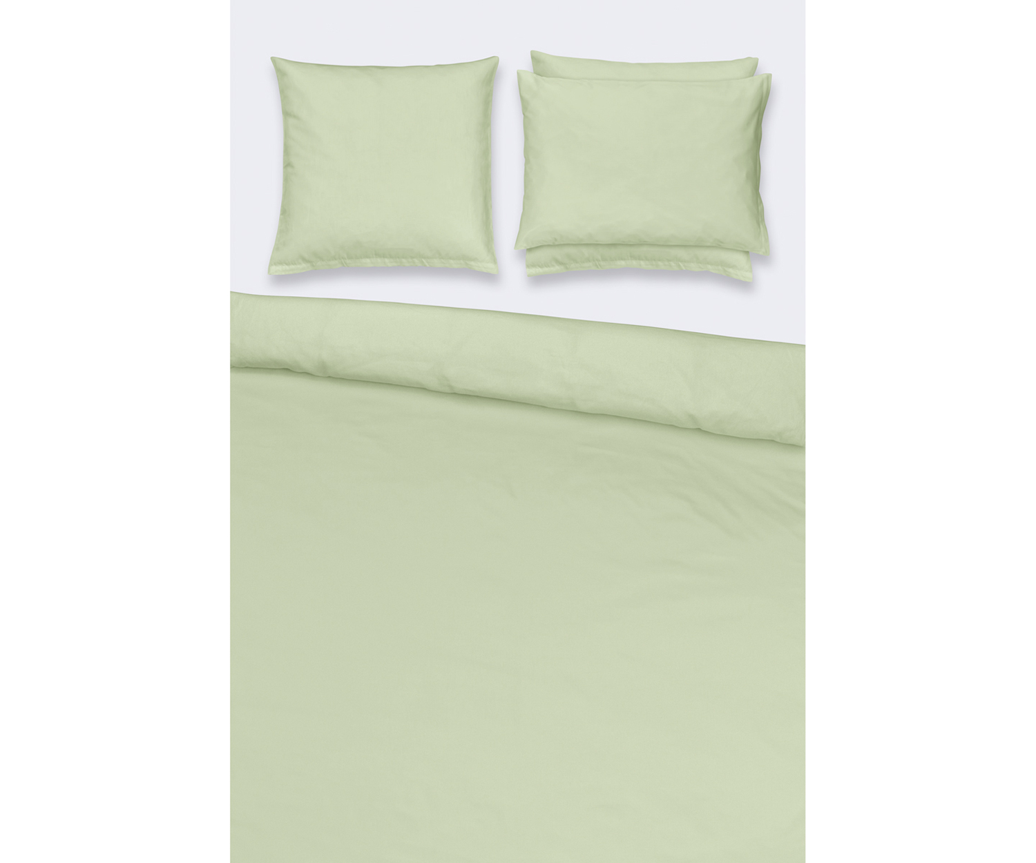 Fischbacher Bettwäsche - Satin col. 054 graugrün