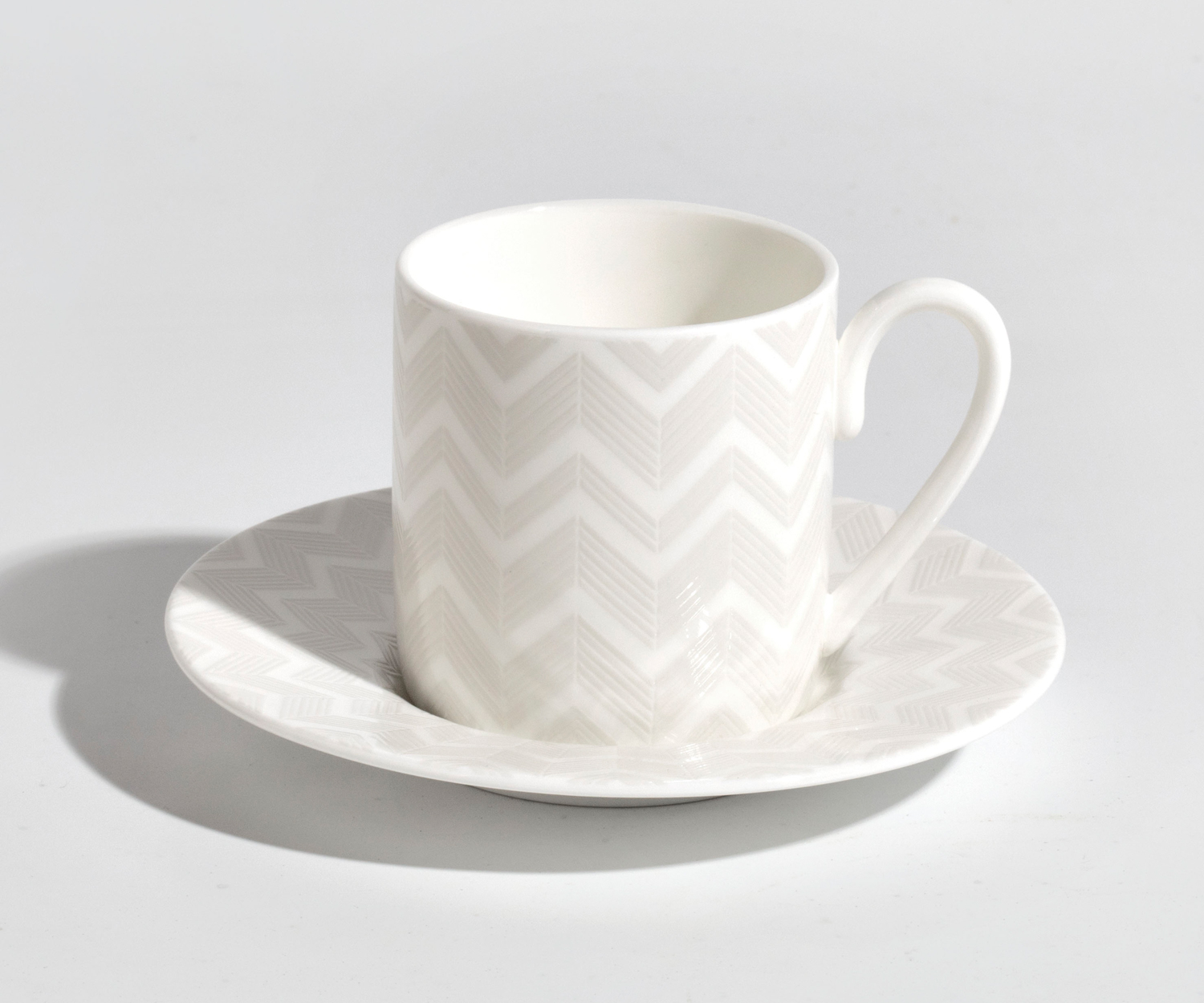Missoni Zig Zag white Espressotassen