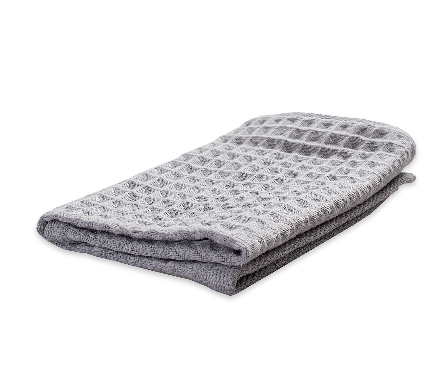 UCHINO Handtücher Waffelpikee col. grey
