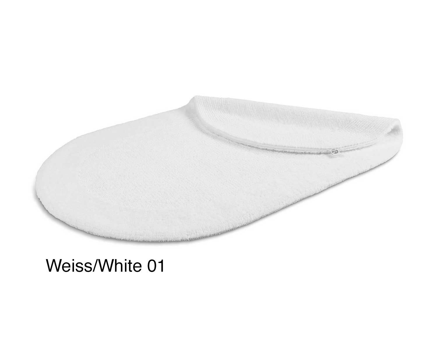 Rhomtuft EXQUISIT col. 01 weiss