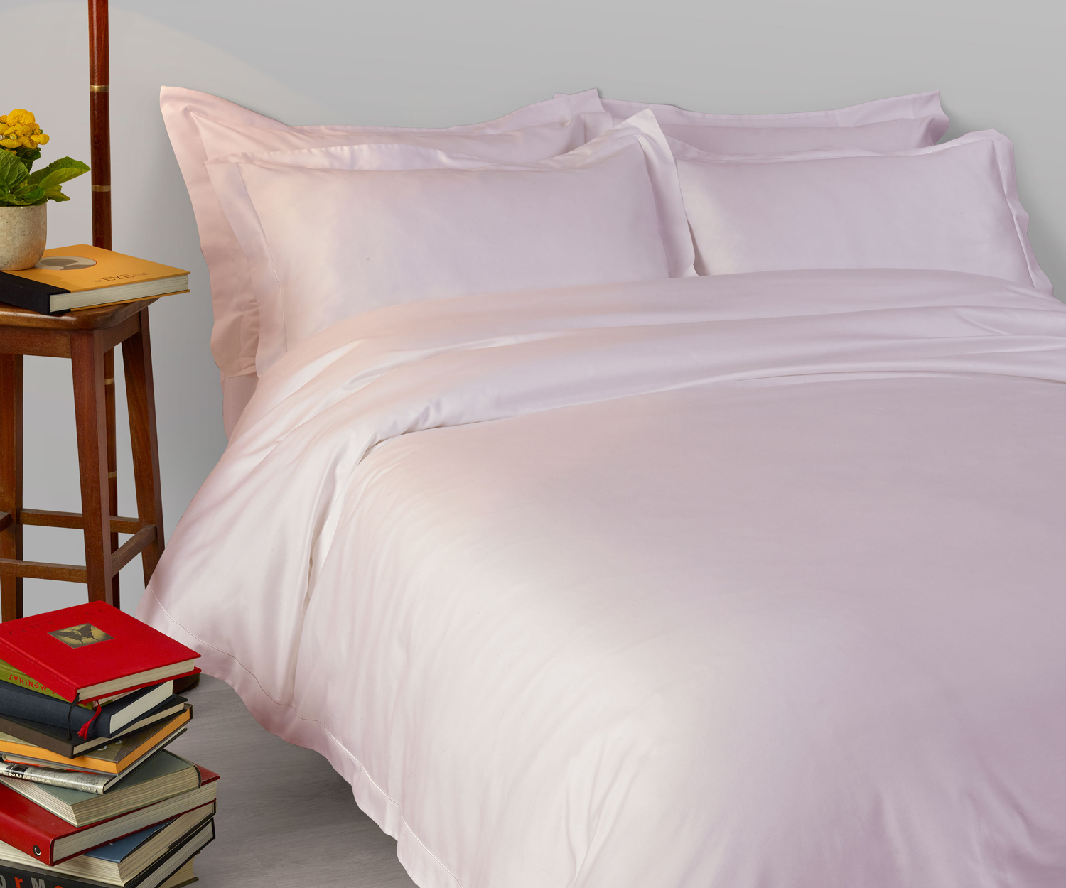 Amalia-suave-430-sateen-satin-stitch-pink-duvet Amalia SUAVE 430TC Bettwäsche in pink