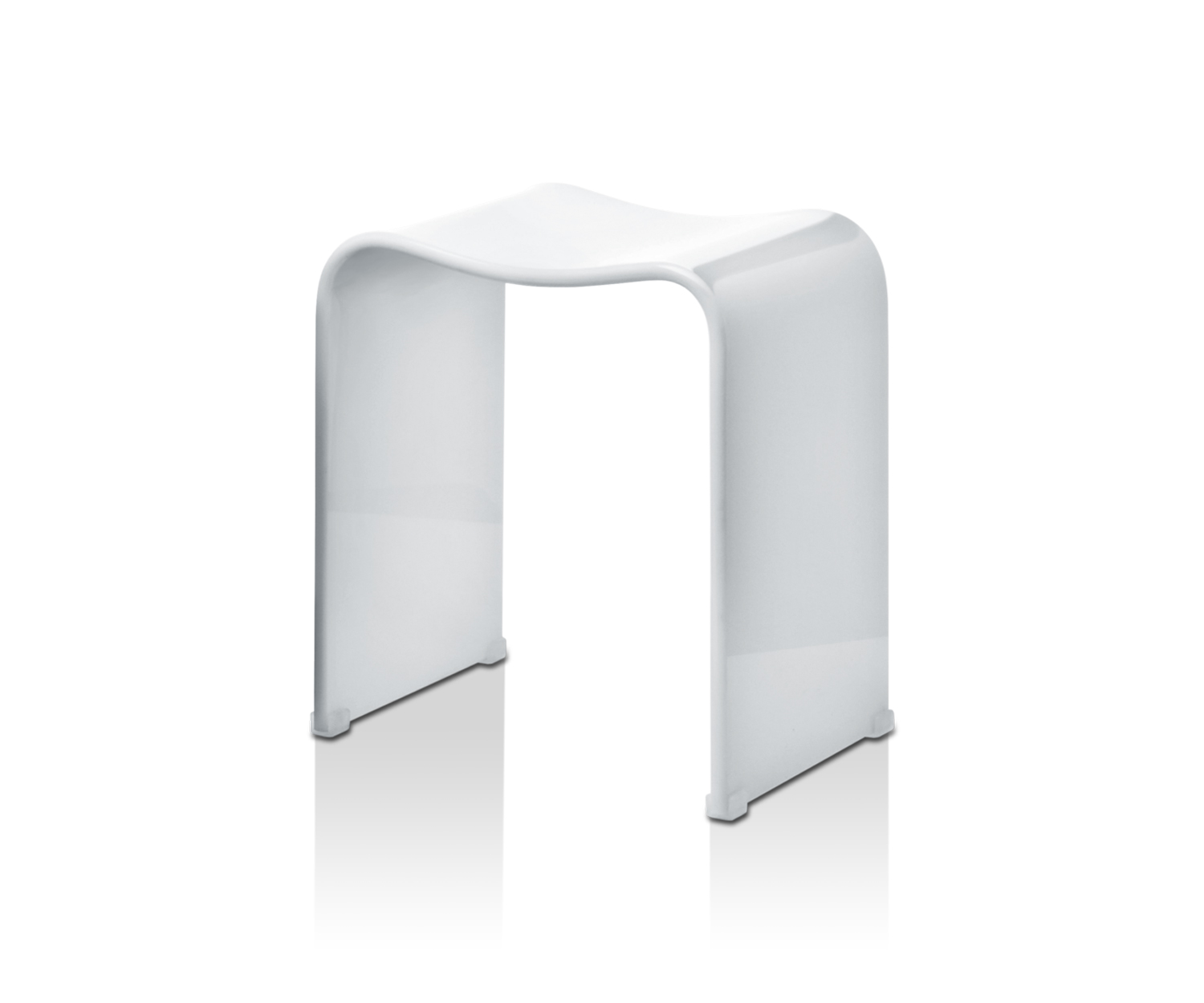 acryl duschhocker minimalistischer hocker minimalista sgabello ergonomisch wasserdicht walther impermeabile acrilico ergonomico